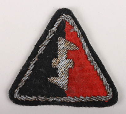 Dutch NSB Uniform Sleeve Triangle for Officers