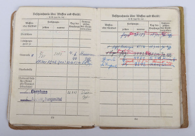 WW2 German Soldbuch Grouping to NCO G. Schneider. Kraftfahrpark Darmstedt/Trier, Later Italy 1944! - 14