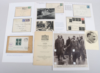 Large Archive of Postcards and Letters in Relation to Adolf Hitlers Meeting with Then British Prime Minister Neville Chamberlain in 1938 - 2