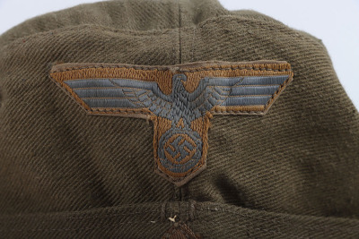 WW2 German Afrikakorps (D.A.K) Other Ranks Overseas / Side Cap - 5