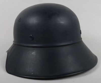 WW2 German Luftschutz Gladiator Pattern Steel Helmet - 7