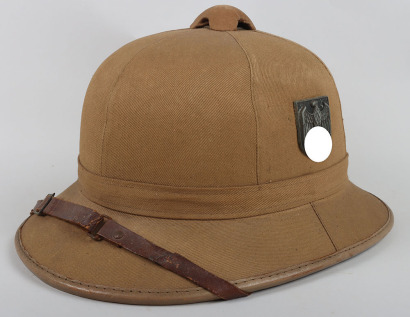 WW2 German Army Afrikakorps (D.A.K) 1st Pattern Pith Helmet
