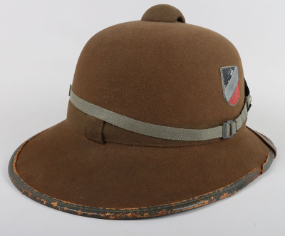 WW2 German Army Afrikakorps (D.A.K) Pith Helmet - 8