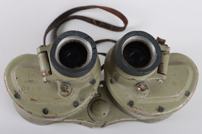 Rare WW2 German Kriegsmarine U-Boat Officers Binoculars, 8 x 60 by Zeiss &ldquo;blc&rdquo; - 5