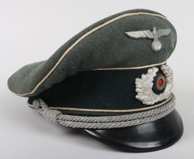 WW2 German Army (Heer) Officers Combat Tunic, Peaked Cap and Steinhauer & Luck Made Knights Cross of the Iron Cross, from a Knight&rsquo;s Cross Winner with the rank of Oberstleutnant from Grenadier Regiment 481 - 18