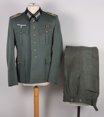 WW2 German Army (Heer) Administration Officers Uniform to a Hauptmann of the Heeres Verwaltung - 2