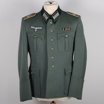 WW2 German Army (Heer) Administration Officers Uniform to a Hauptmann of the Heeres Verwaltung - 3