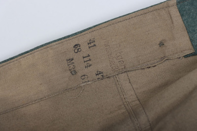 WW2 German Army (Heer) M-36 Field Officer Combat Tunic of a Leutnant der Artillerie - 10