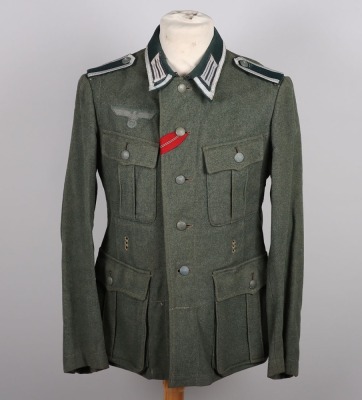 WW2 German Army (Heer) M-42 NCO&rsquo;s Combat Tunic - 2