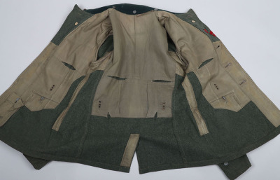 WW2 German Army (Heer) M-42 NCO&rsquo;s Combat Tunic - 12