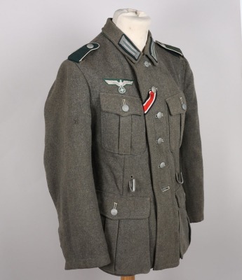 WW2 German Army (Heer) M-42 Combat Tunic - 6