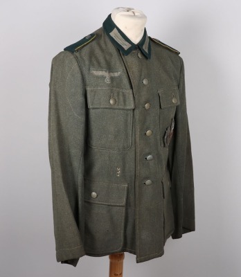 WW2 German Army (Heer) M-43 Pattern Combat Tunic - 5