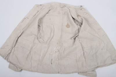 WW2 German Wehrmacht Work or Training Jacket, so called &ldquo;Drillichjacke&rdquo; - 7