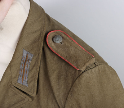 WW2 German Army Tropical Afrikakorps 1st Pattern Combat Tunic - 9