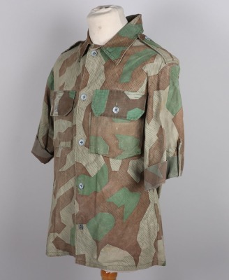 German Wehrmacht Field Made Splittertarn Summer Shirt - 4