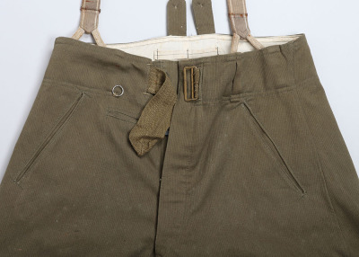 WW2 German Army Tropical Afrikakorps Breeches, 1st model - 3