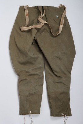 WW2 German Army Tropical Afrikakorps Breeches, 1st model - 8