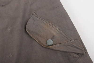 WW2 German Armed Forces Reversible Winter Camouflage Padded Trousers - 4