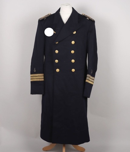 WW2 German Kriegsmarine Officers Frock Coat for a Medical Officer with Rank of &ldquo;Korvettenkapit&auml;n&rdquo;