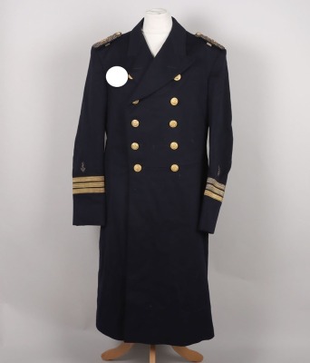 WW2 German Kriegsmarine Officers Frock Coat for a Medical Officer with Rank of &ldquo;Korvettenkapit&auml;n&rdquo;