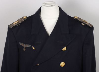 WW2 German Kriegsmarine Officers Frock Coat for a Medical Officer with Rank of &ldquo;Korvettenkapit&auml;n&rdquo; - 3