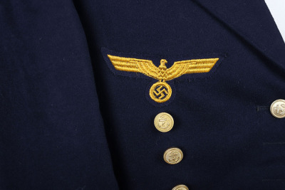 WW2 German Kriegsmarine Pea Jacket - 4