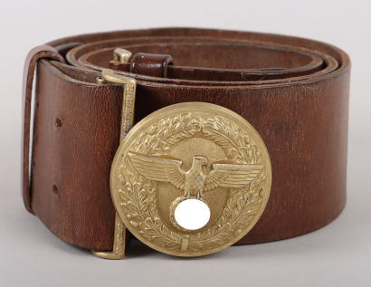 Third Reich NSDAP Political Belt and Buckle