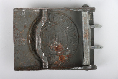 Rare Variant of the German Army (Heer) Belt Buckle - 3