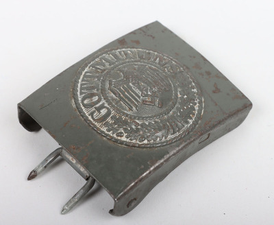 Rare Variant of the German Army (Heer) Belt Buckle - 5