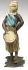 Heyde Novelty figure, 145mm tall African Girl with Tambourine - 3