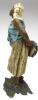 Heyde Novelty figure, 145mm tall African Girl with Tambourine - 4