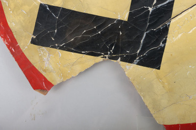 WW2 German Luftwaffe &ldquo;Storch&rdquo; Aircraft Tail Swastika from Aircraft Shot Down in 1945 - 7