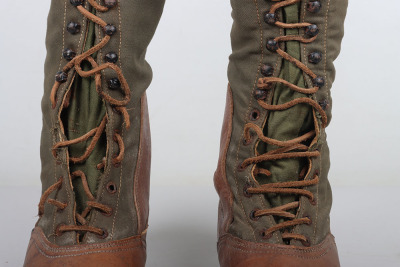 Rare Pair of German Afrikakorps Knee High Boots &ldquo;Tropenstiefel&rdquo; - 4