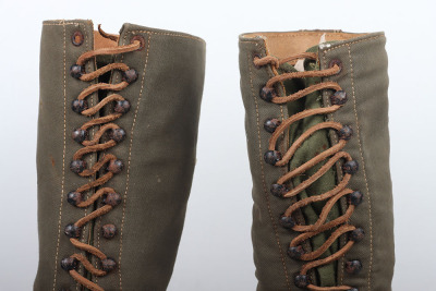 Rare Pair of German Afrikakorps Knee High Boots &ldquo;Tropenstiefel&rdquo; - 5