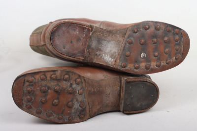 Rare Pair of German Afrikakorps Knee High Boots &ldquo;Tropenstiefel&rdquo; - 6