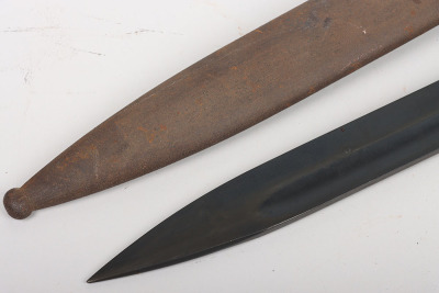WW2 German K98 Combat Bayonet with Afrikakorps Tropical Pattern Bayonet Frog - 5