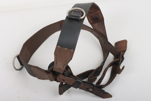 WW2 German Combat Leather Y-Straps