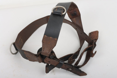 WW2 German Combat Leather Y-Straps