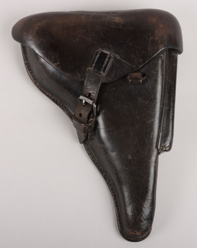Third Reich era German Leather P08 Luger Holster by Gebruder Klinge, Dresden