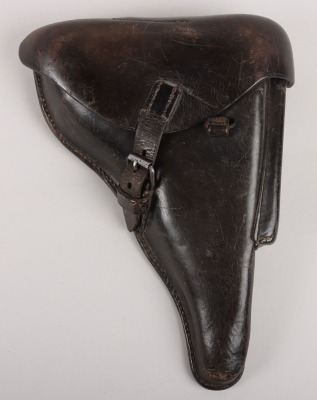 Third Reich era German Leather P08 Luger Holster by Gebruder Klinge, Dresden