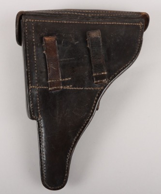 Third Reich era German Leather P08 Luger Holster by Gebruder Klinge, Dresden - 3