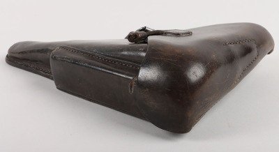 Third Reich era German Leather P08 Luger Holster by Gebruder Klinge, Dresden - 5