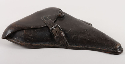 Third Reich era German Leather P08 Luger Holster by Gebruder Klinge, Dresden - 6