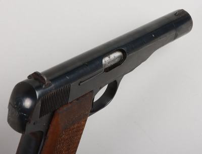 Deactivated WW2 German Issued FN Model 1922 Semi-Automatic Pistol - 7