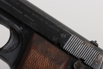 Deactivated WW2 German Issued FN Model 1922 Semi-Automatic Pistol - 10