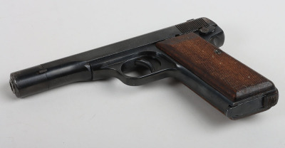 Deactivated WW2 German Issued FN Model 1922 Semi-Automatic Pistol - 11