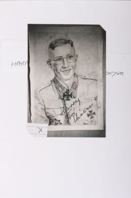 Large Collection of Mostly Post War Signatures of Waffen-SS Knights Cross Winners - 4