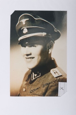 Large Collection of Mostly Post War Signatures of Waffen-SS Knights Cross Winners - 24