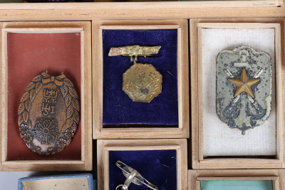 Grouping of Japanese Military Medals and Badges - 4