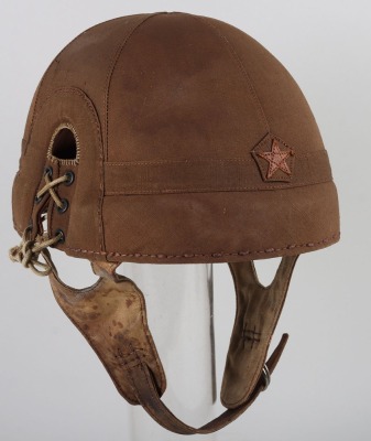 WW2 Imperial Japanese Army Tank Crew Helmet - 6